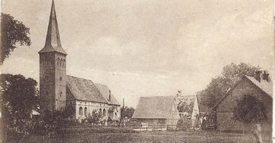 Haseldorfer Kirche vor 150 Jahren